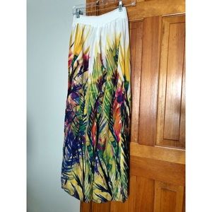 Anthropologie Mermaid tropical tulip pants, XS